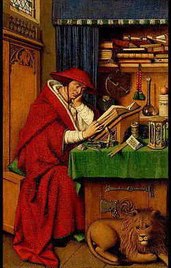 Jan Van Eyck Saint Jerome in His Study china oil painting image